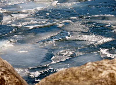 Ice on Lake Erie