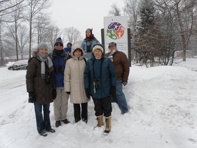 Lake Erie winter birders