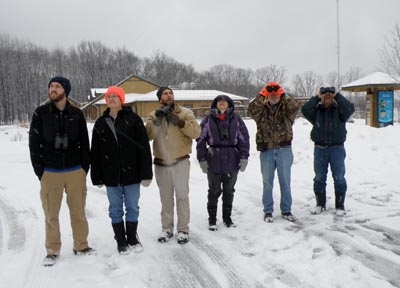 West Creek winter birders
